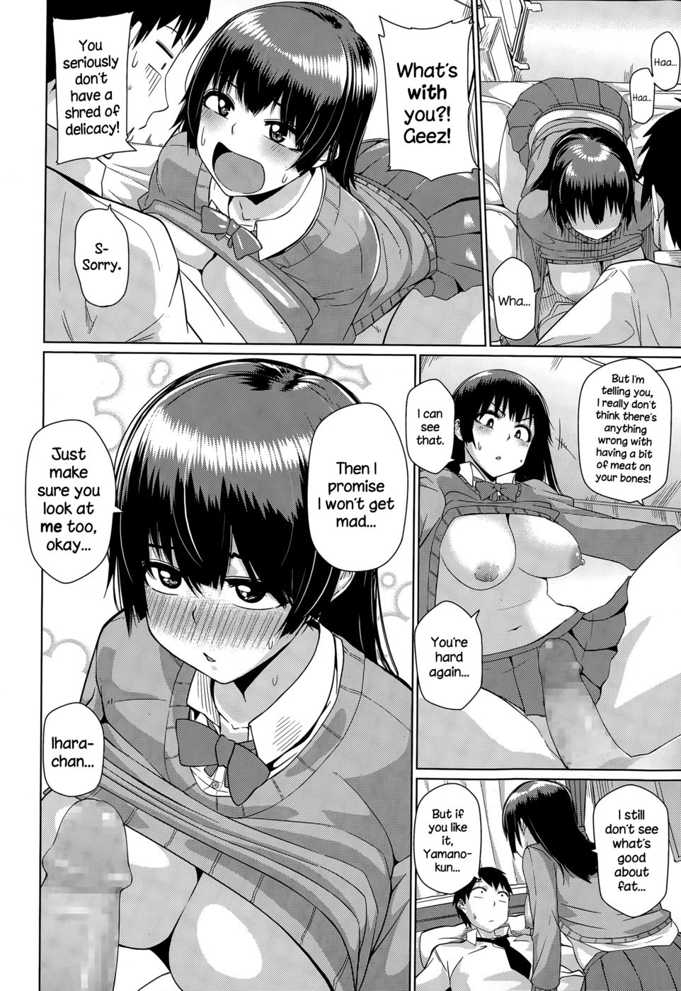 Hentai Manga Comic-Ihara-chan wa Futoppara-Read-16